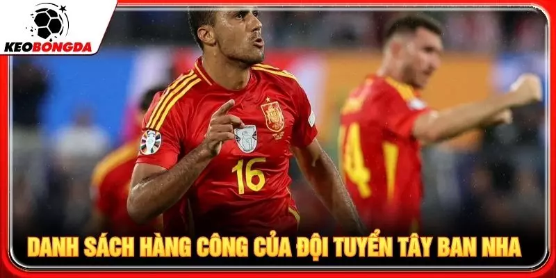 Danh sách hàng công của đội tuyển Tây Ban Nha