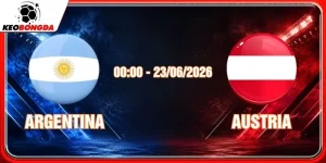 Soi Kèo Argentina Vs Austria 00:00 Ngày 23/06/2026