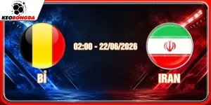 Soi Kèo Bỉ Vs Iran Lúc 02:00 Ngày 22/06/2026 - World Cup