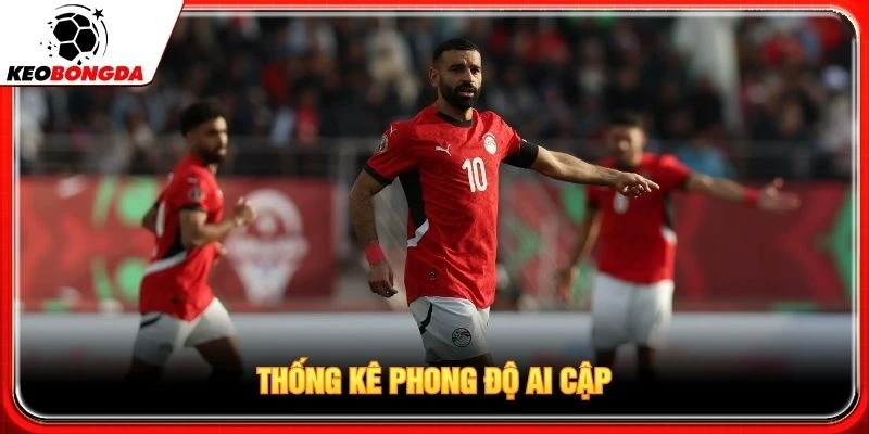 Thống kê phong độ Ai Cập Thống kê phong độ Ai Cập