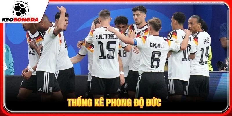 Thống kê phong độ Đức Thống kê phong độ Đức