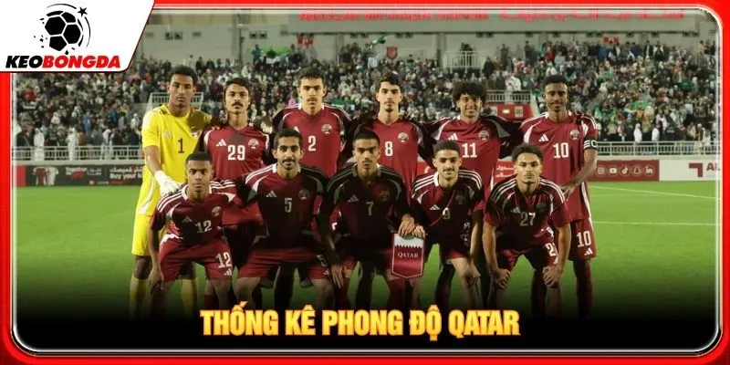 Thống kê phong độ Qatar Thống kê phong độ Qatar