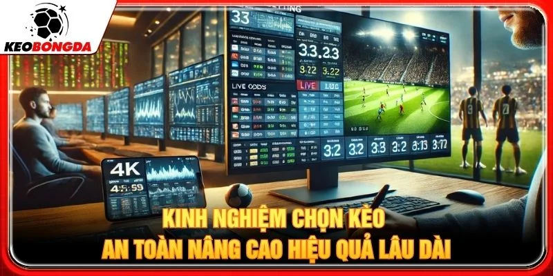 Kinh nghiệm chọn kèo an toàn nâng cao hiệu quả lâu dài